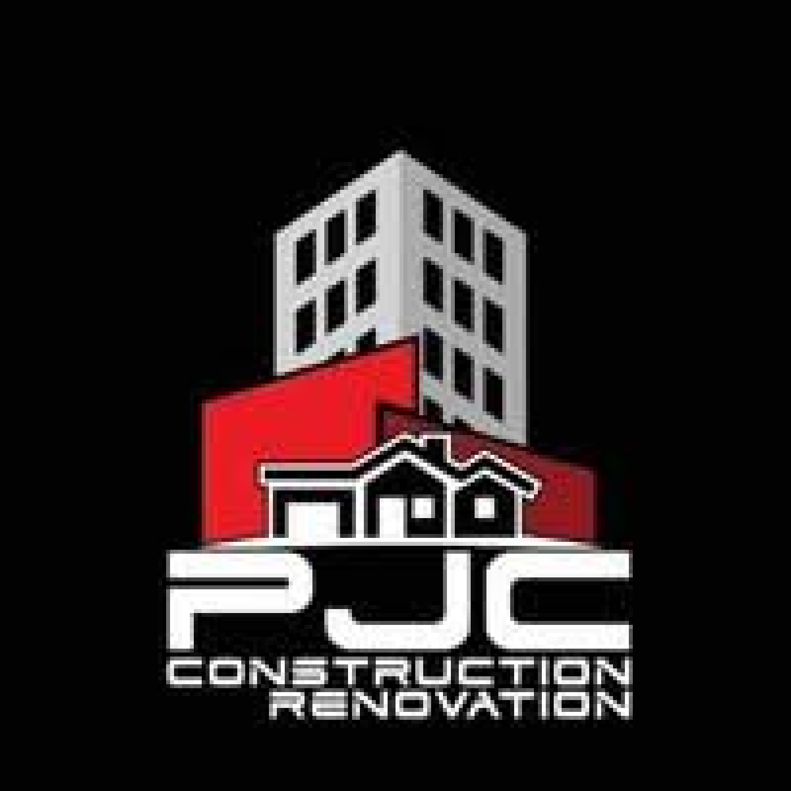 Construction rénovation PJC. Logo